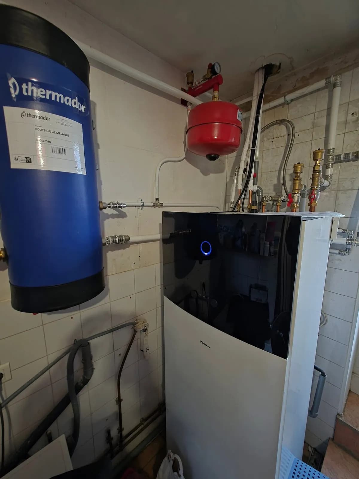 Installation de pompe à chaleur réalisée par ISONERGI dans la région de Rennes